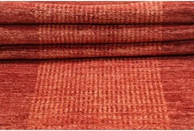 Essenzia Geometrico Mattone Arancione Bruciato Corsia 74x199 Cm