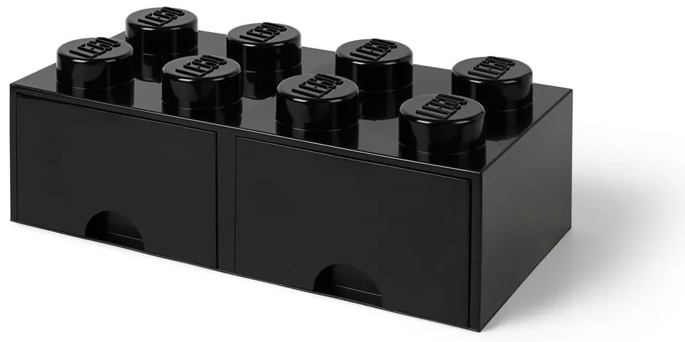 Contenitore nero con due cassetti - LEGO®