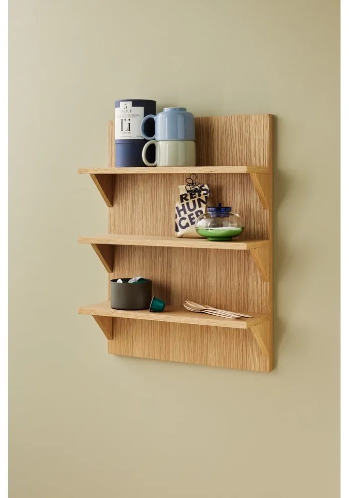 Tazza blu e marrone chiaro in gres Amare - Hübsch