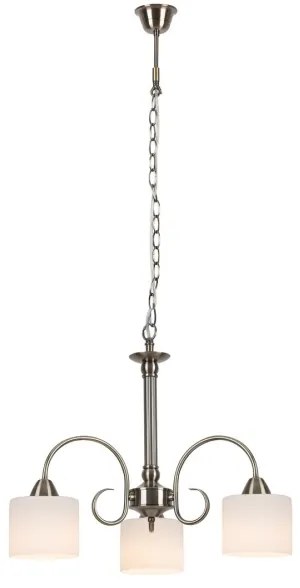 Rabalux 7275 - Lampadario EDITH 3xE27/60W/230V bronzo