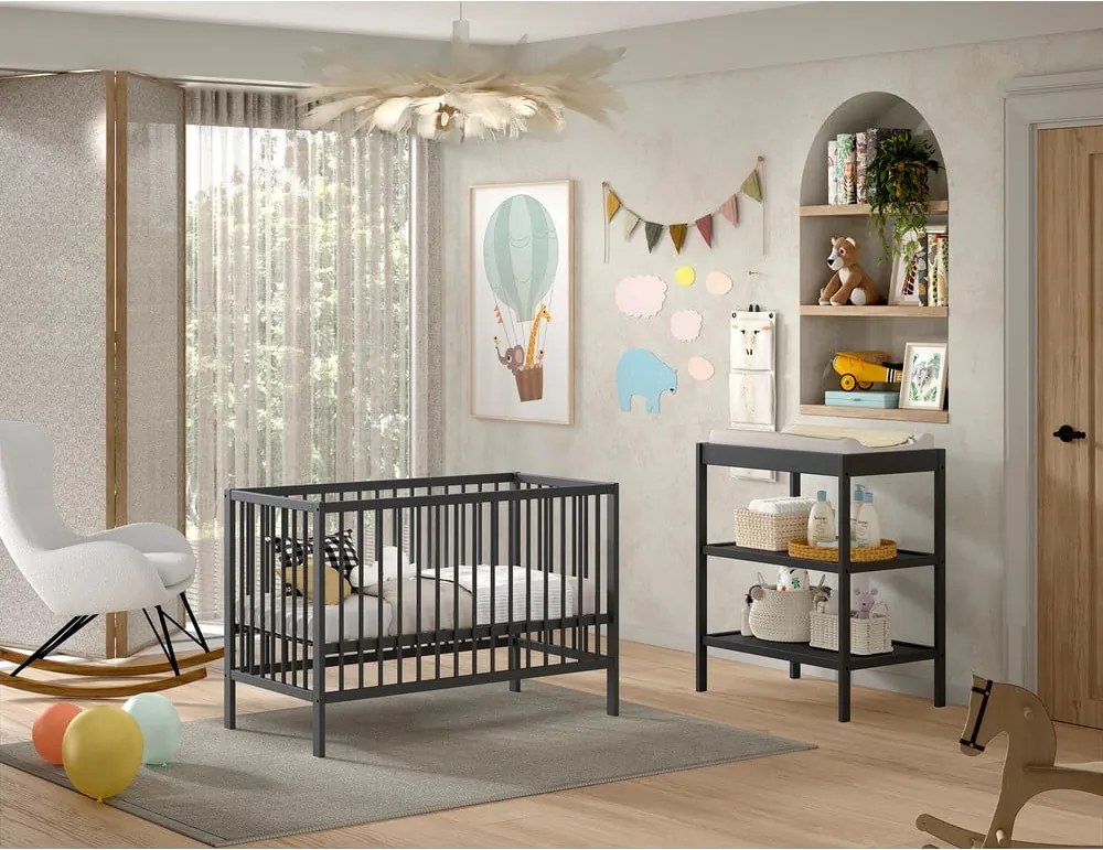 Set di mobili per bambini in faggio massiccio 2 pz Dino – Vipack