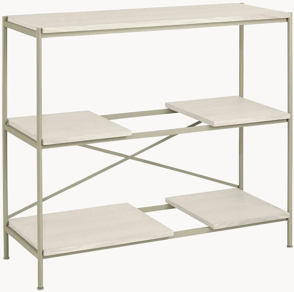 Scaffale in metallo e legno Sukoya