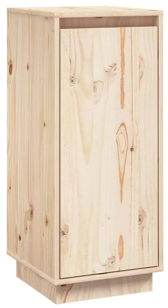 Credenza 31,5x34x75 cm in legno massello di pino