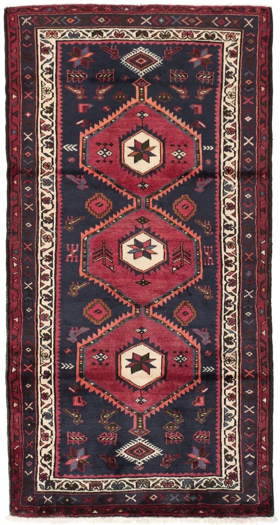 Tappeto 110 x 200 (Iran) Annodato A Mano