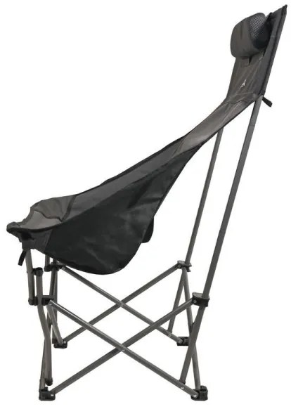 Sedia da campeggio pieghevole grigio