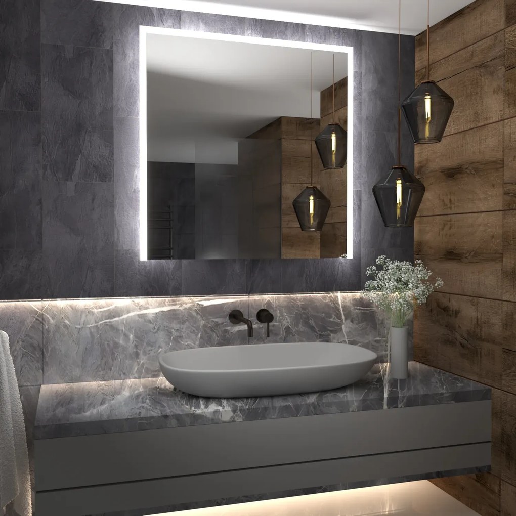 Specchio con luce LED F3