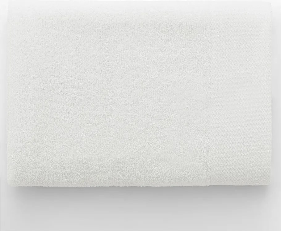 Asciugamano tipo terry bianco in cotone 50x100 cm Amari – Restilo