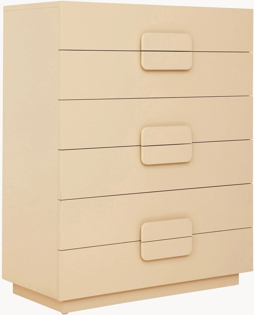 Cassettiera in legno Sungkai fatta a mano Spacious
