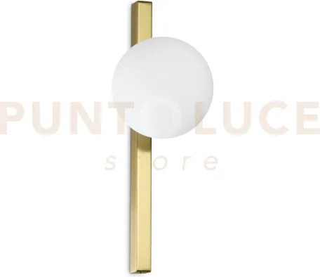 Binomio applique a parete 1 luce attacco g9 lampadina inclusa color...