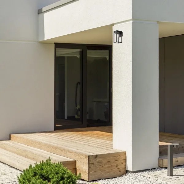 Rabalux 77085 - Applique da esterno ZERNEST 1xE27/15W/230V IP54 nero