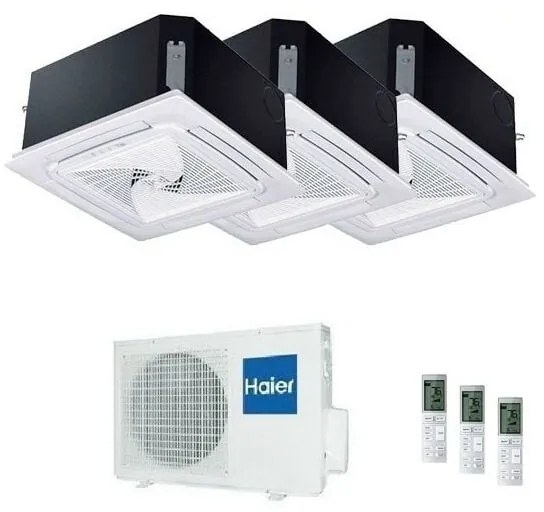Climatizzatore Haier Trial Cassette 620 12000+12000+12000 3U70S2SR5FA R-32 a++/a 12+12+12