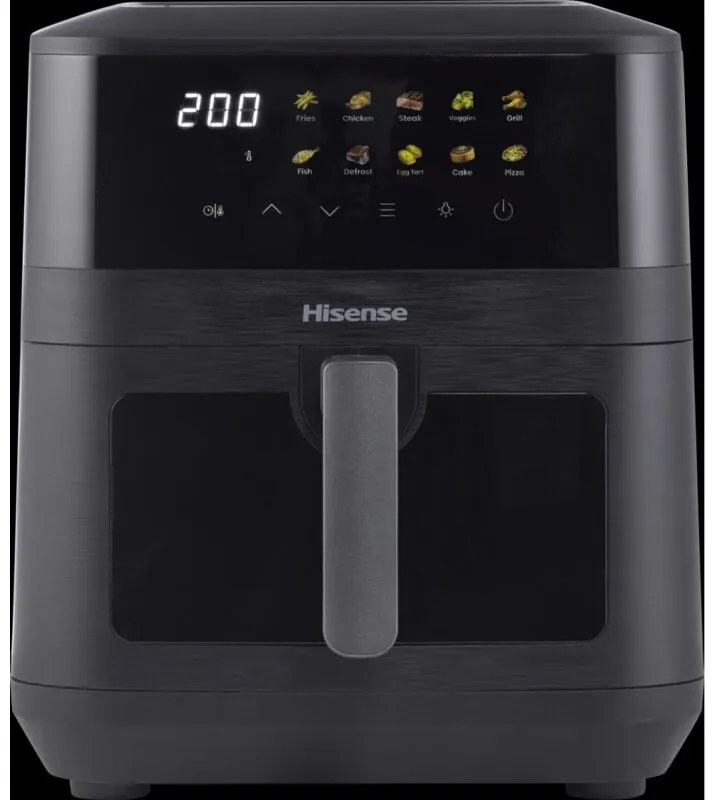 Hisense HAF2100DCD Singolo 7,7 L 2100 W Friggitrice ad aria calda Nero