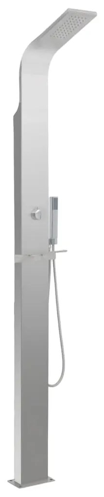 Doccia Da Giardino İn Acciaio Inox Curva /