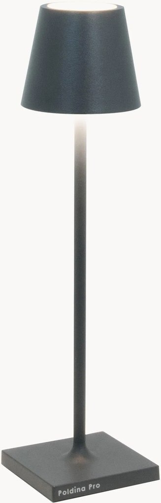Lampada da tavolo portatile a LED con luce regolabile Poldina Pro Micro
