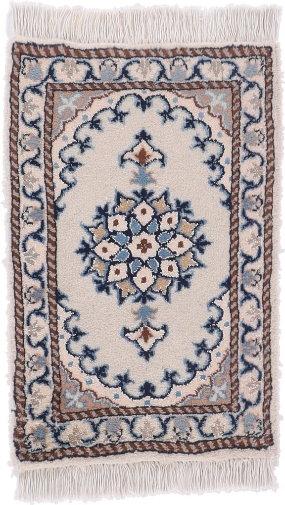 Nain Tappeto persiano 60x40 (Iran) Annodato A Mano