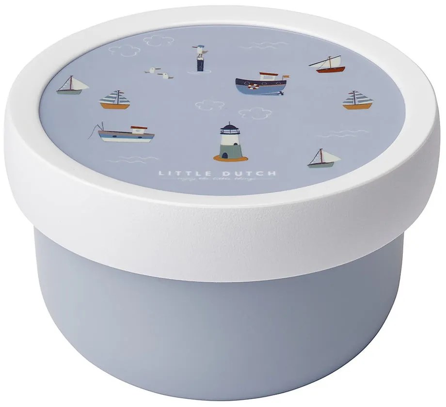 Scatola per la merenda dei bambini con forchetta Sailors bay - Mepal