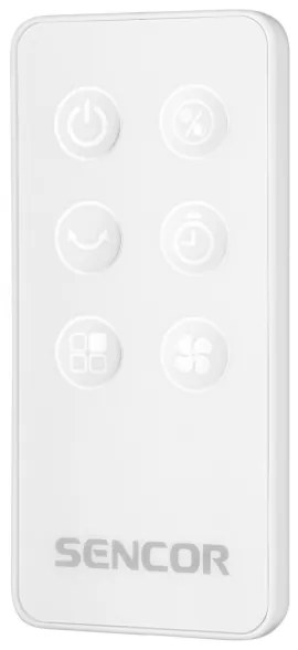 Sencor - Raffrescatore d'aria portatile 3in1 45W/230V bianco con telecomando