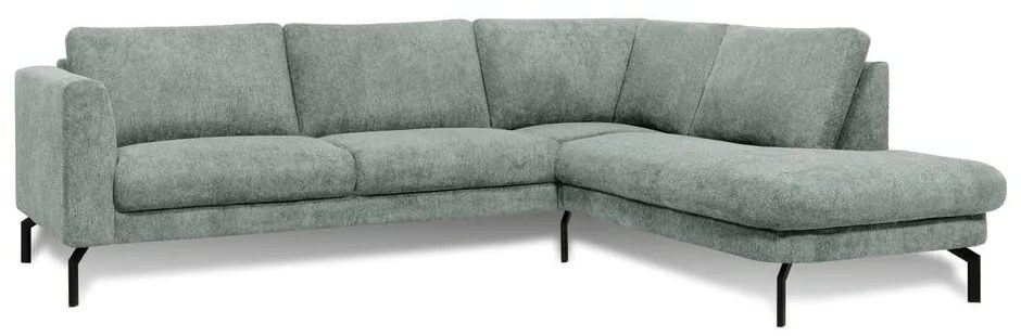 Divano angolare grigio chiaro (angolo destro) Gomero - Scandic