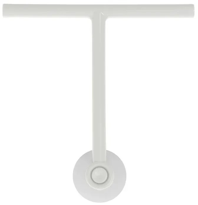 Tergivetro doccia bianco in plastica antigraffio con ventosa Spring