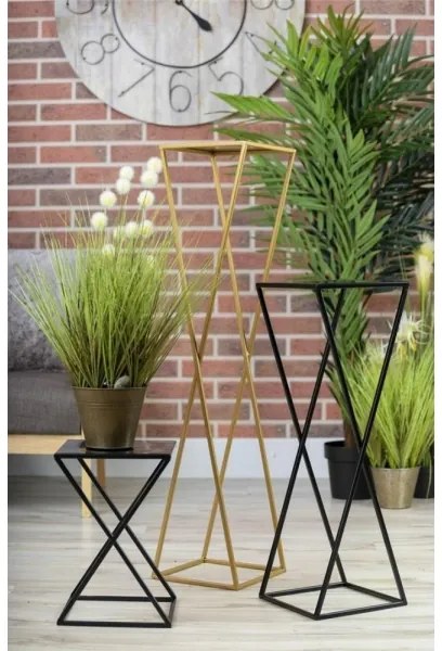 Portafiori 100x24 oro