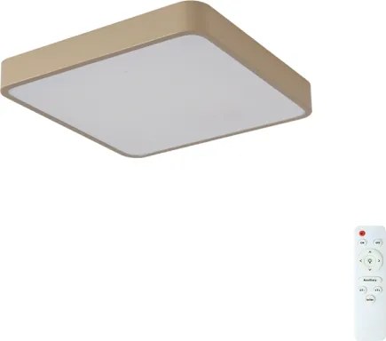 Brilagi-LED Plafoniera dimmerabile POOL LED/36W/230V 3000-6000K 40x40 cm beige + telecomando