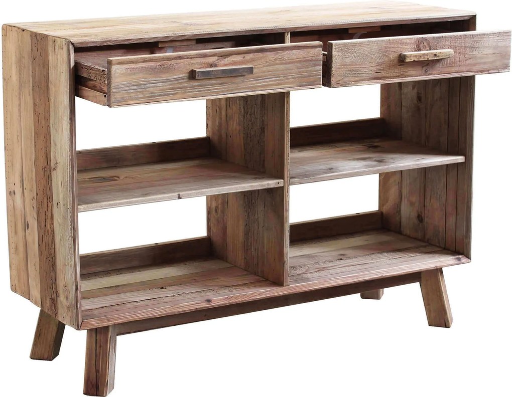PINUS - credenza con 2 cassetti