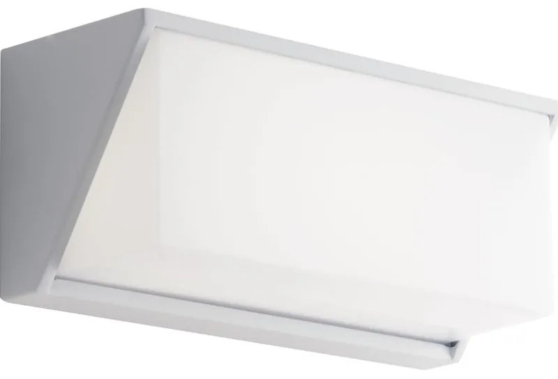 Applique LED moderno da esterno LED-W-LUXON BCO bianco, FAN EUROPE IP54 bianco naturale