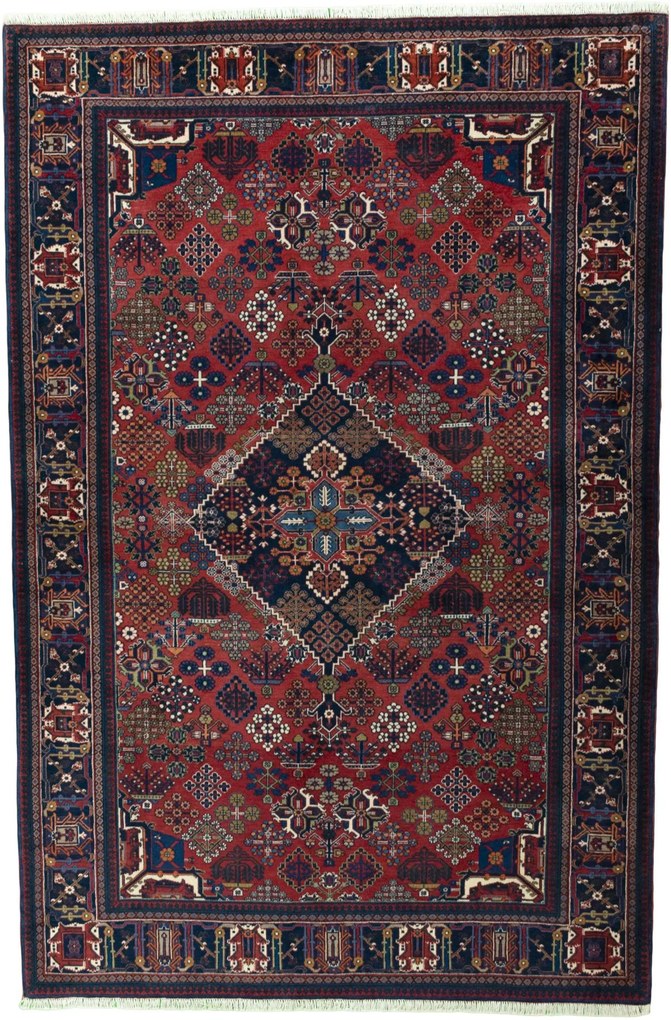Josheghan Tappeto persiano 250x160 Rosso (Iran) Annodato A Mano