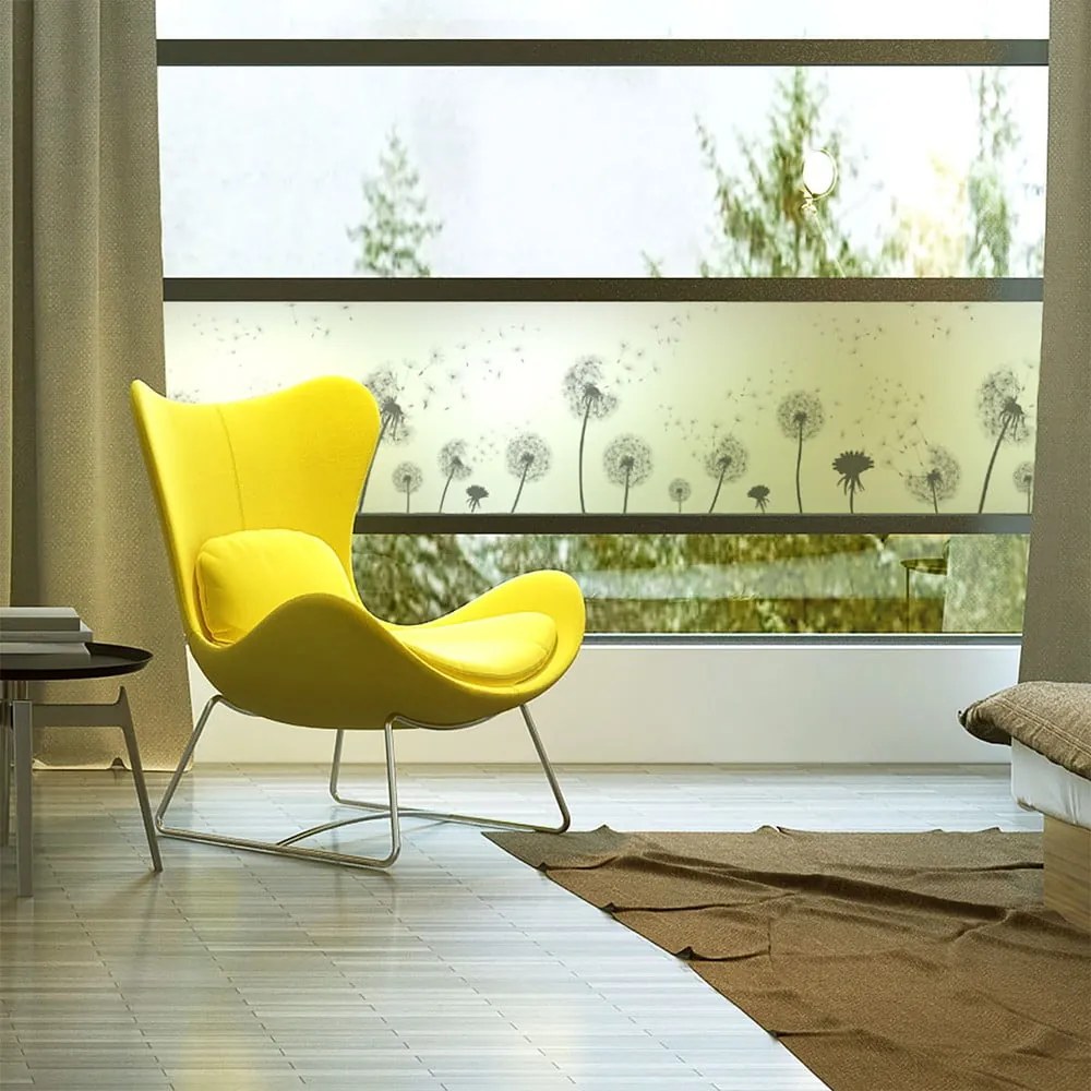 Adesivo per finestre 200x40 cm Dandelions - Ambiance