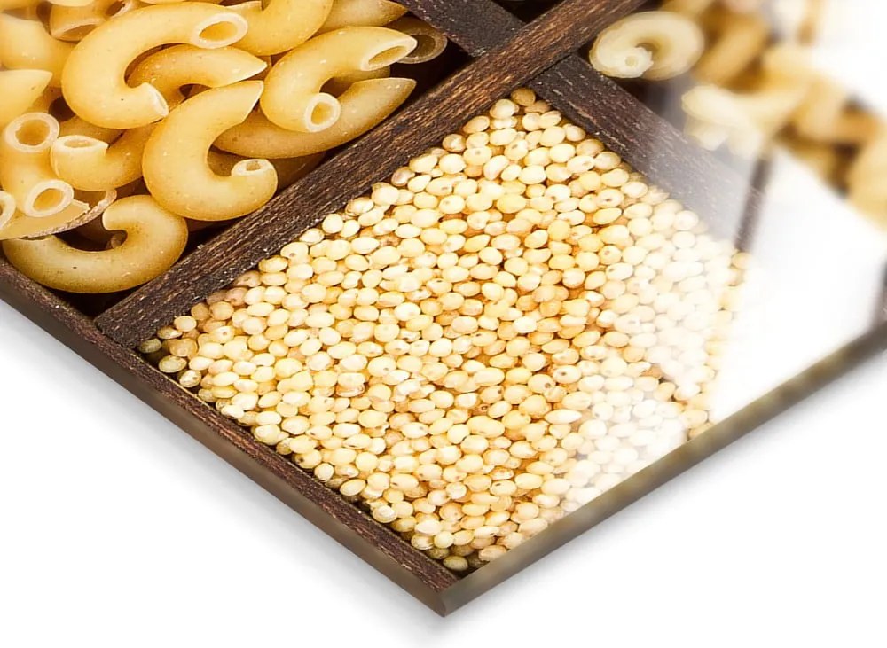 Dipinto su vetro 30x30 cm Pasta Box – Styler