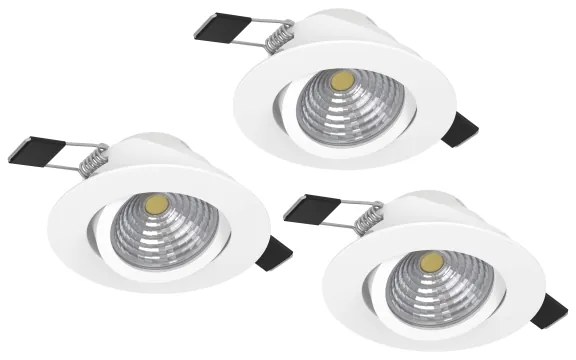 Eglo 900745 - SET 3xLED Lampada dimmerabile SALICETO 3xLED/6W/230V bianco