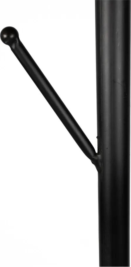Appendiabiti nero in metallo ø 29x170 cm Twiggy – White Label