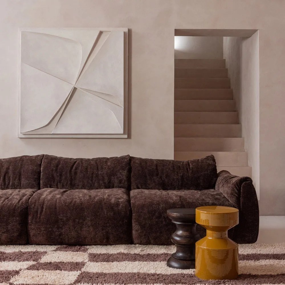 Tavolino rotondo in mango massiccio ø 30 cm Jonah – WOOOD