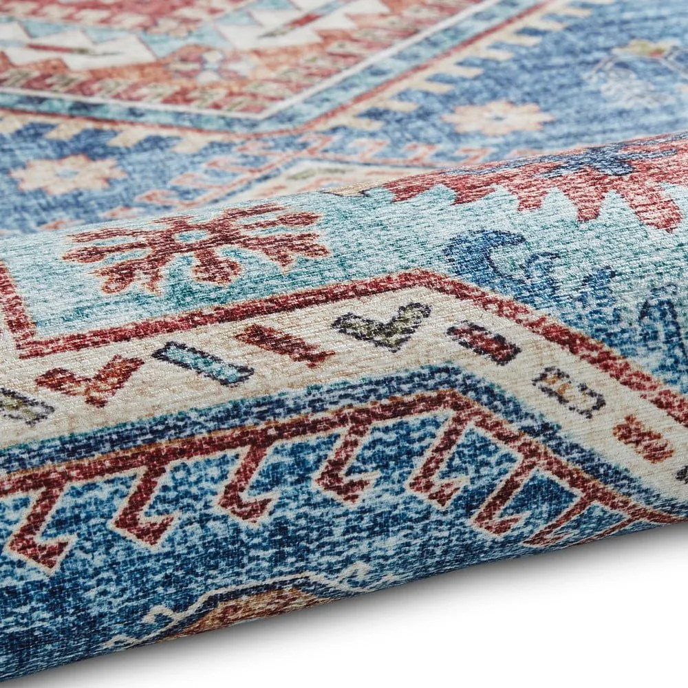 Tappeto blu 225x60 cm Topaz - Think Rugs