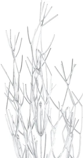 Eglo 428343 - Fiore artificiale MIADOL 87,5 cm argento