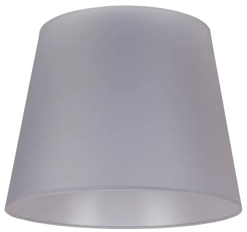 Duolla - Paralume per lampada da terra CLASSIC L E27 diametro 38 cm grigio