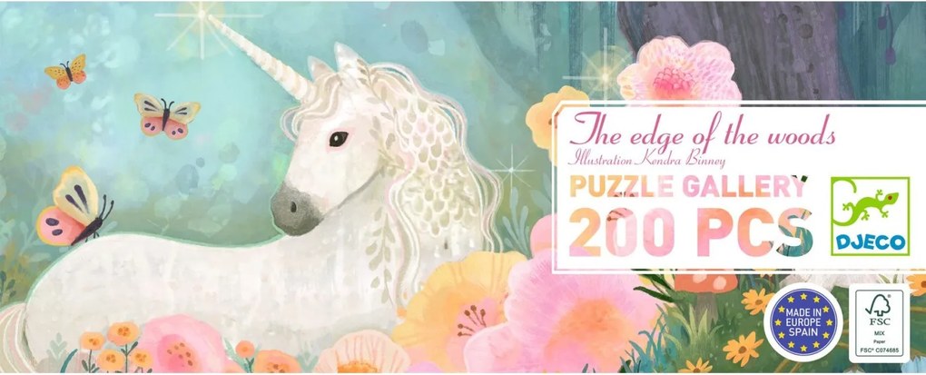 Puzzle - Il confine del bosco - 200 pezzi