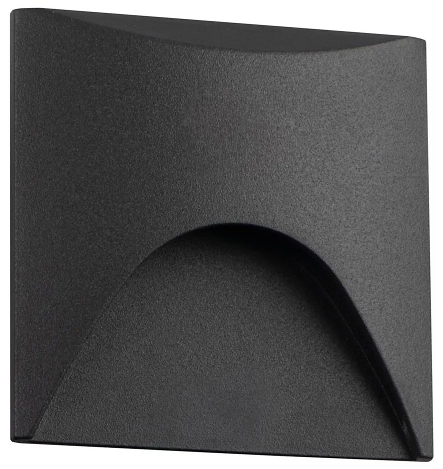 Kanlux 39140 - Applique per scale EXIN LED/2,5W/230V 4000K IP65 antracite, squadrata