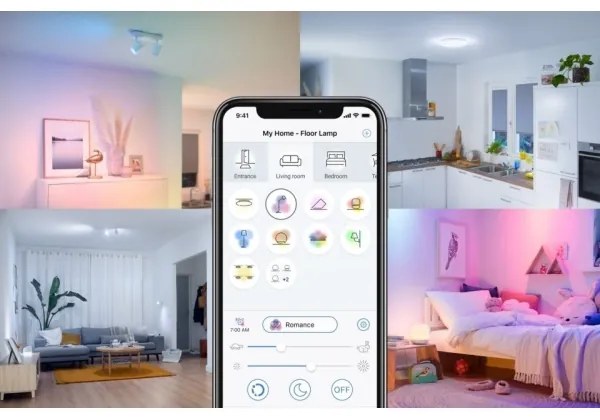 Lampadina LED dimmerabile G95 E27/6,7W/230V 2700-6500K CRI 90 Wi-Fi - WiZ