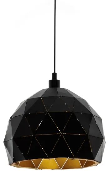 Eglo 97845 - Lampadario a sospensione con filo ROCCAFORTE 1xE27/60W/230V