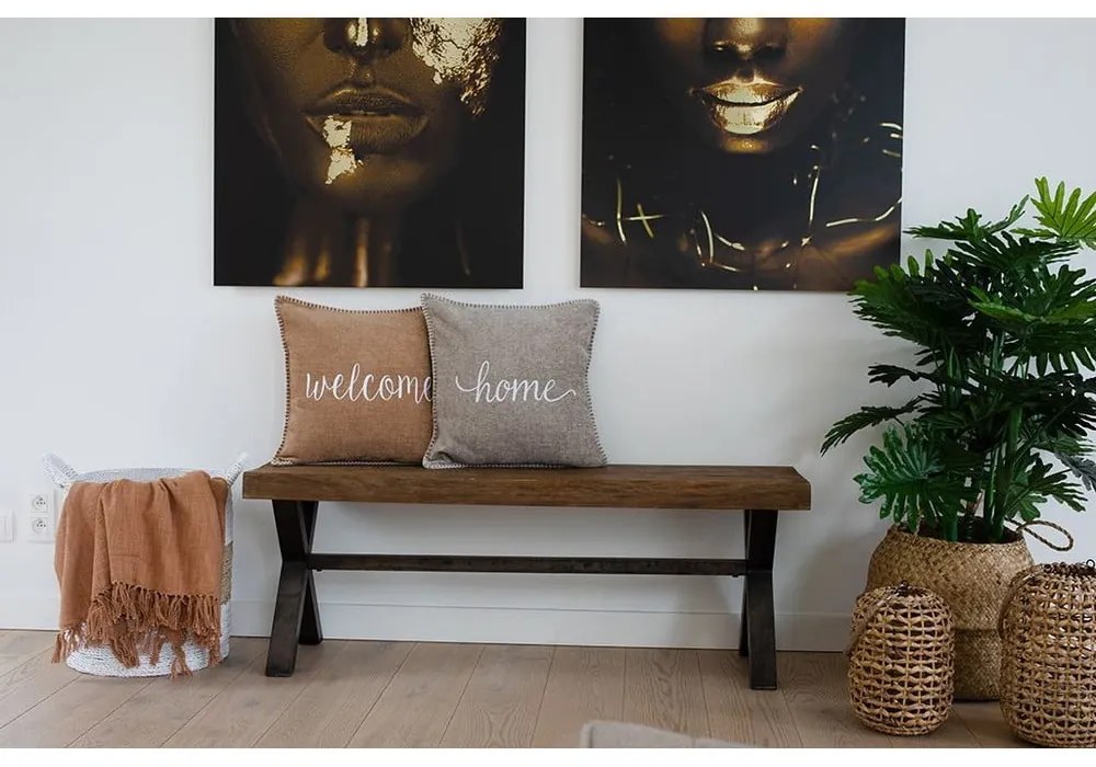 Cuscino decorativo marrone, 45 x 45 cm Damian W - Tiseco Home Studio