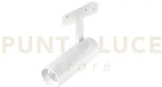 Spot per sistema binario led 3000k 1170lm 15w bianco  d.5cm