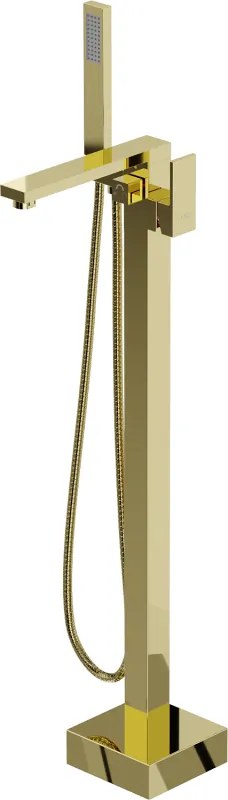 Mexen Urano miscelatore da bagno indipendente, oro - 75233-50