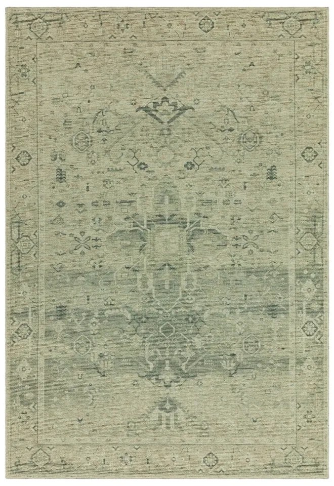 Tappeto verde 170x120 cm Kaya - Asiatic Carpets
