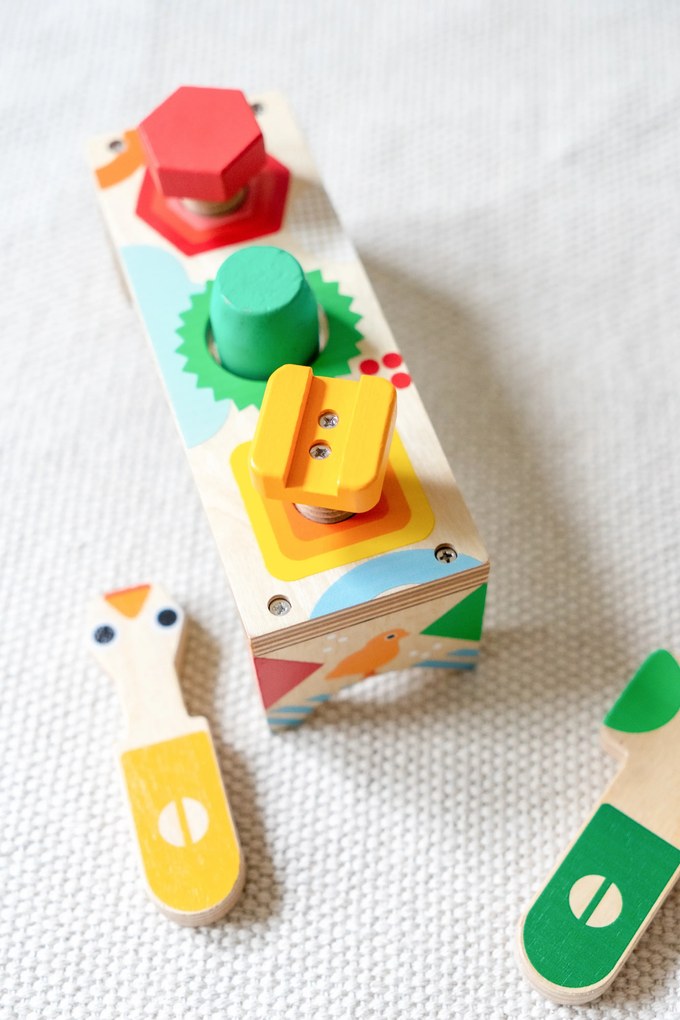 Banco e accessori di legno