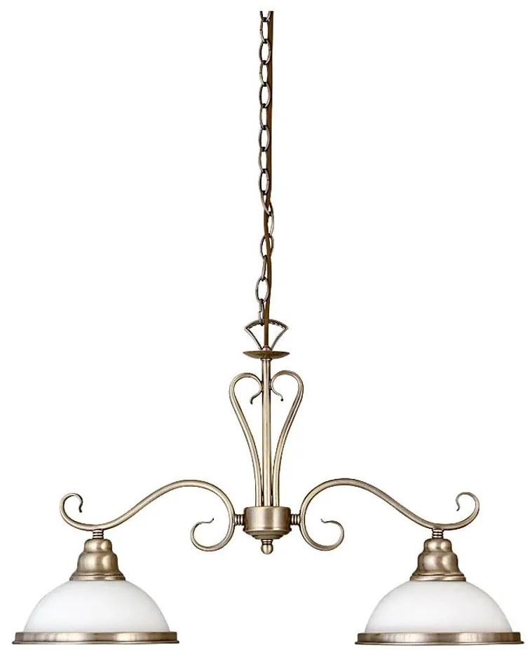 Rabalux 2757 - Lampadario ELISETT 2xE27/60W/230V