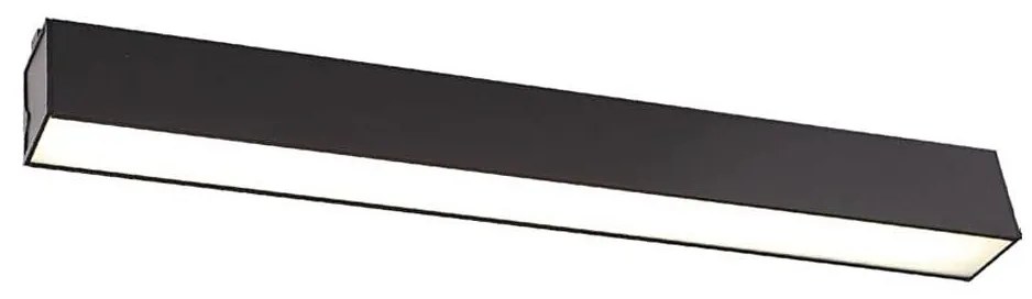 MAXLIGHT C0190D - Plafoniera LED dimmerabile LINEAR LED/18W/230V nero