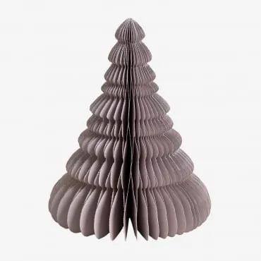 Confezione da 3 alberi di Natale in carta Noelle Violetta - Sklum