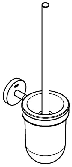 GROHE 41169000 - Set START per la pulizia del WC, cromo opaco