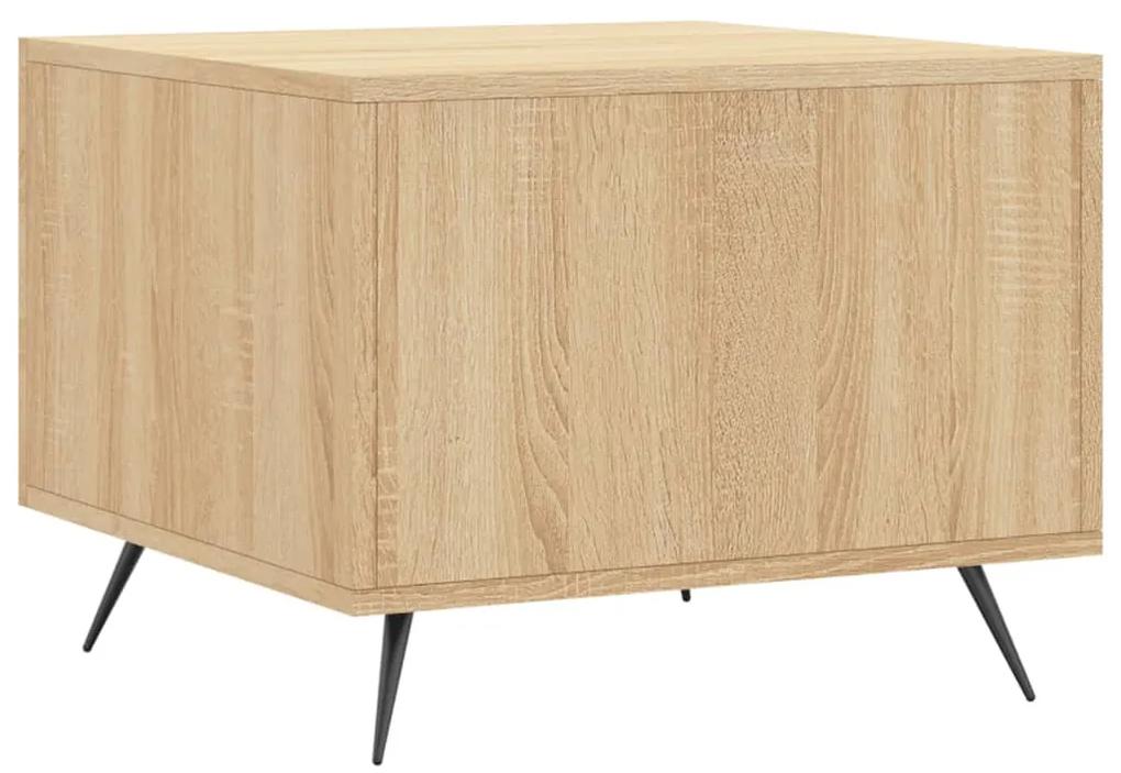 Tavolino da Salotto Rovere Sonoma 50x50x40 cm Legno Multistrato